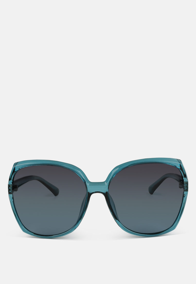 statement butterfly sunglasses by ruw_color_blue