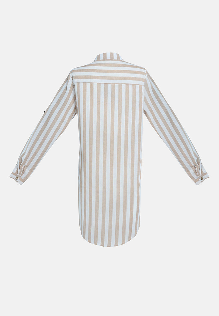 striped long sleeve shirt#color_beige