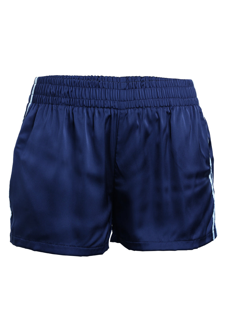 striped spice shorts by ruw#color_navy