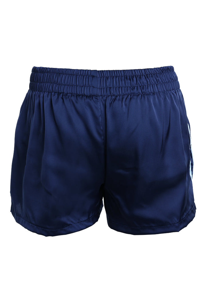 striped spice shorts by ruw#color_navy