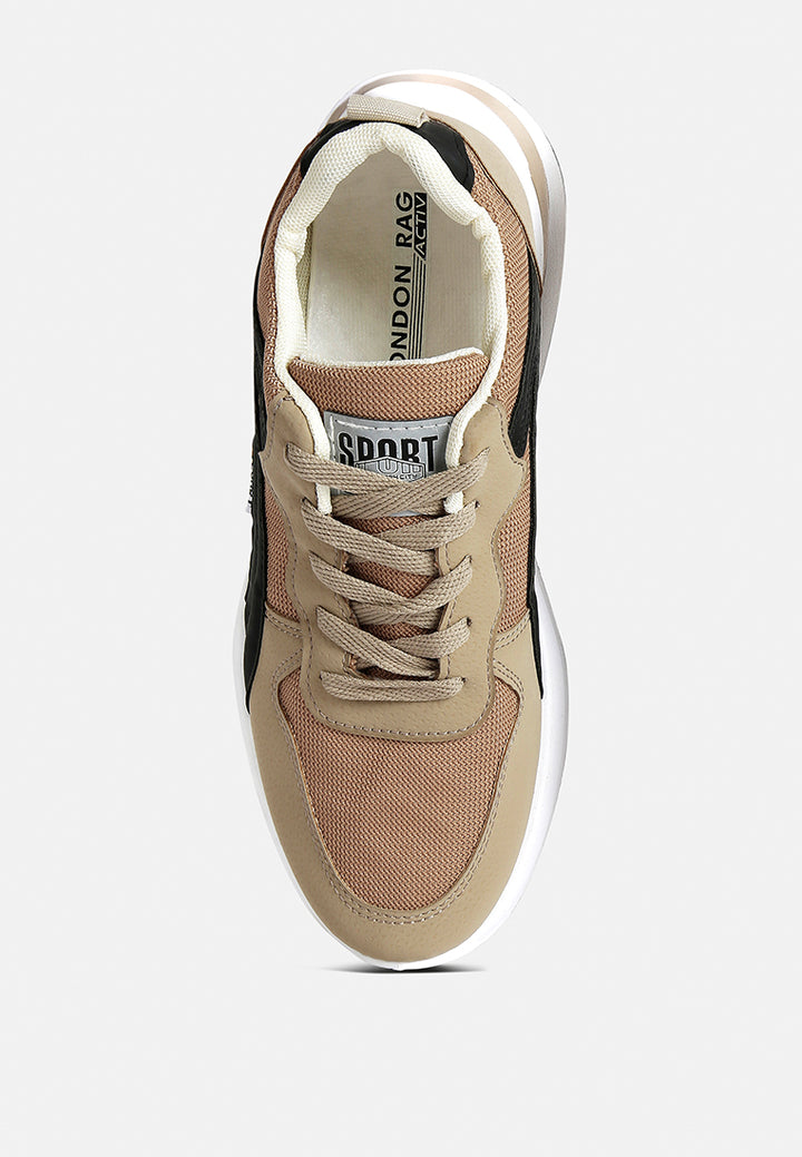 men's cushioned casual sneakers by ruw#color_brown