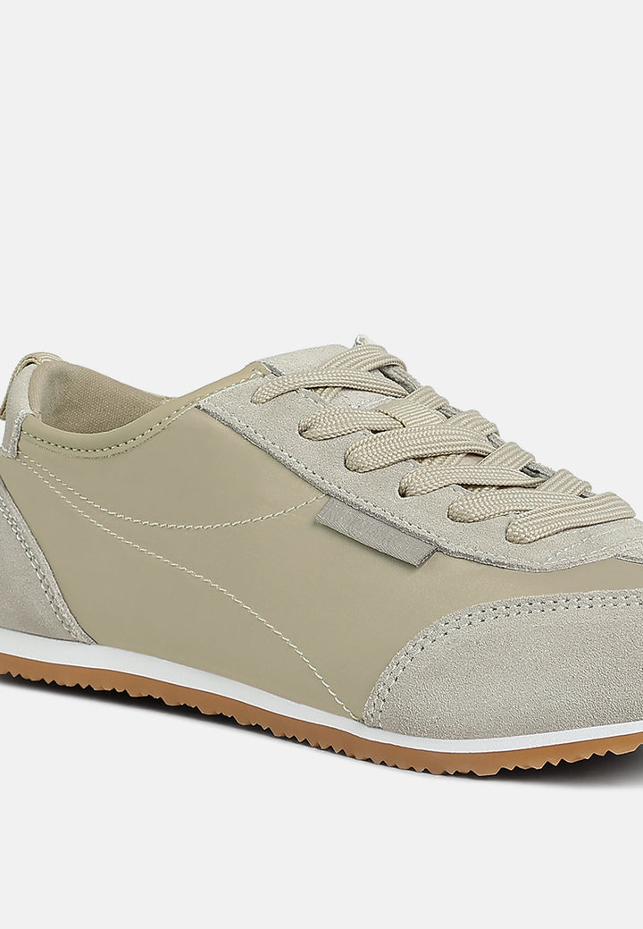 suede sneakers by ruw#color_beige