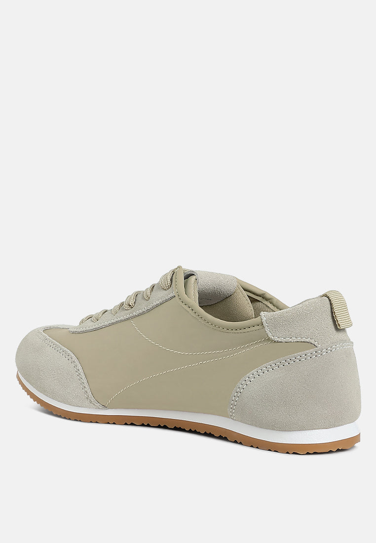 suede sneakers by ruw#color_beige