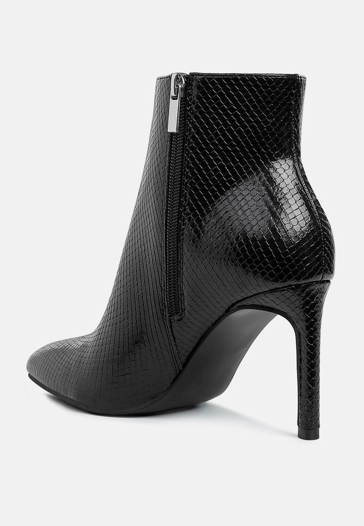 textured stiletto heel ankle boots


 by ruw#color_black