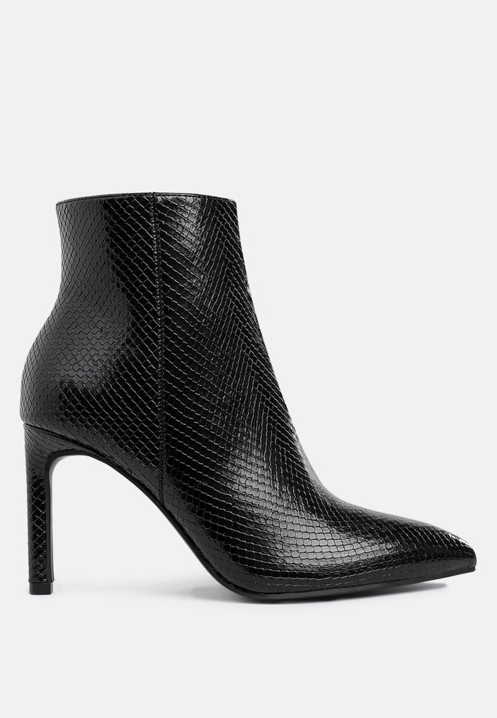 textured stiletto heel ankle boots


 by ruw#color_black
