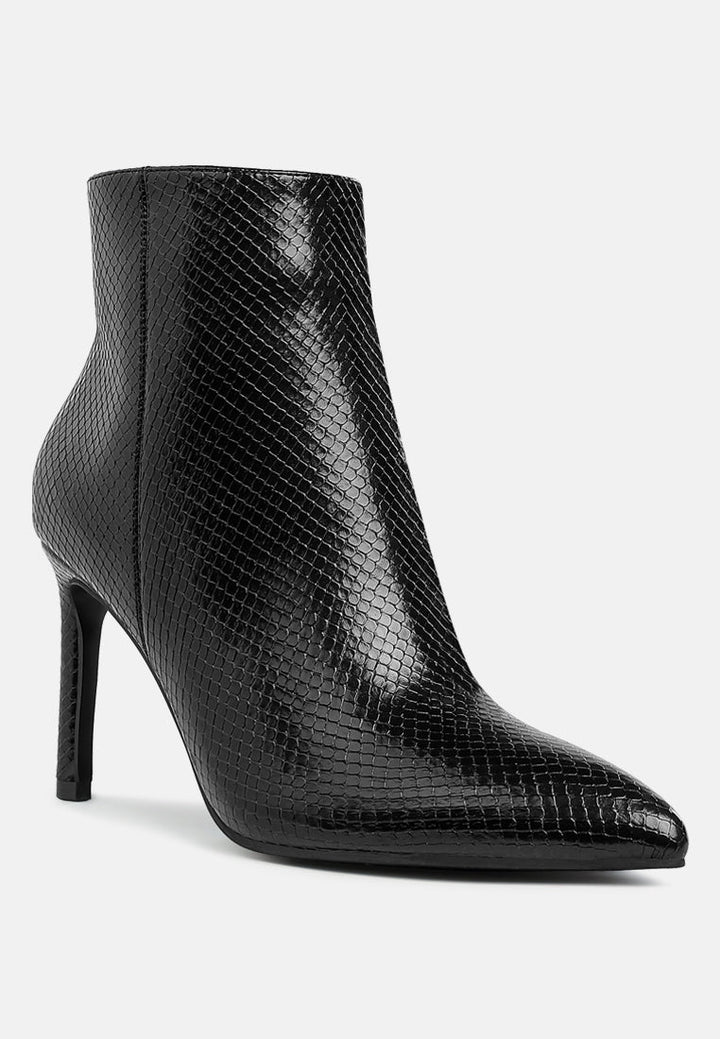 textured stiletto heel ankle boots


 by ruw#color_black