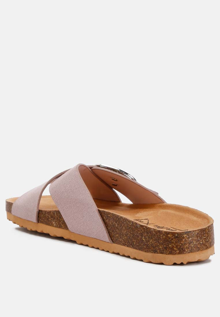 buckle slip-on sandals by ruw#color_taupe