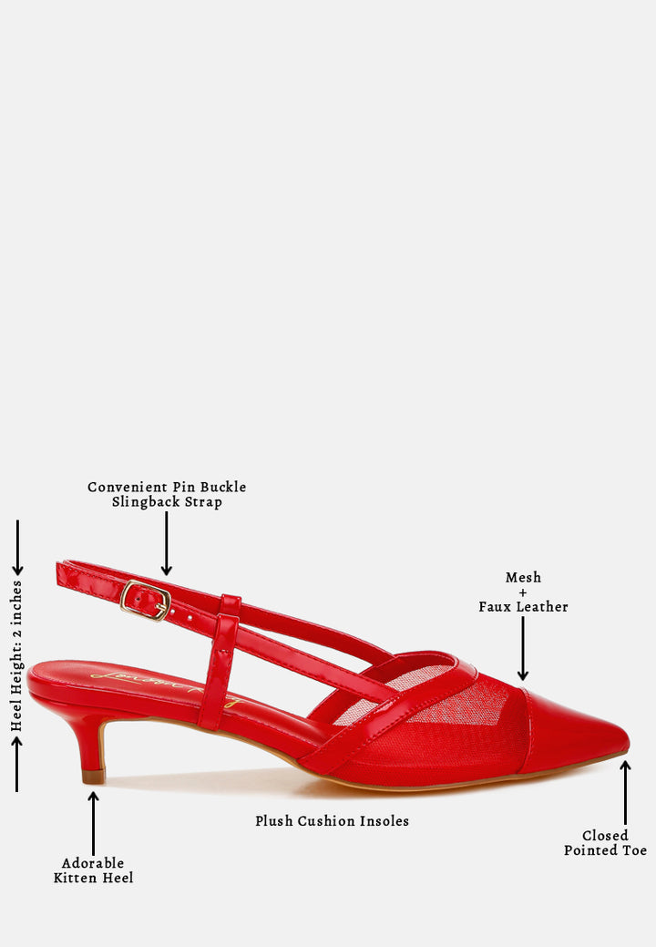 mesh slingback sandals by ruw#color_red