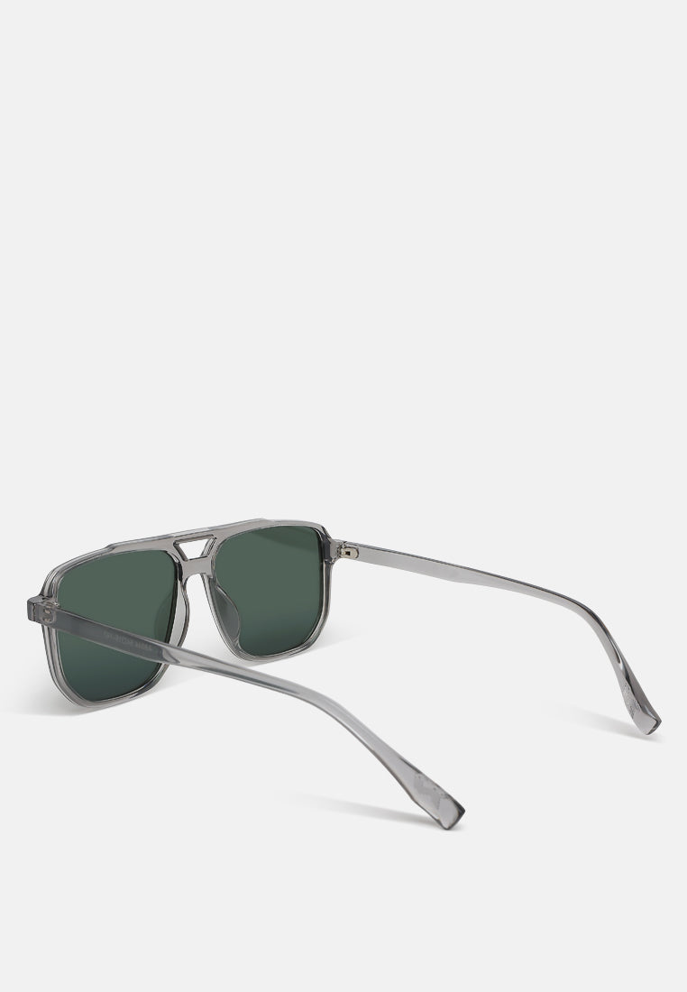 thin rim navigator sunglasses by ruw#color_grey