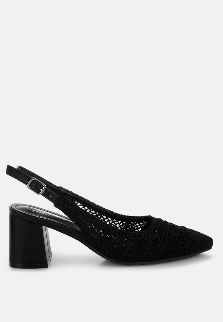 woven design slingback sandals by ruw#color_black