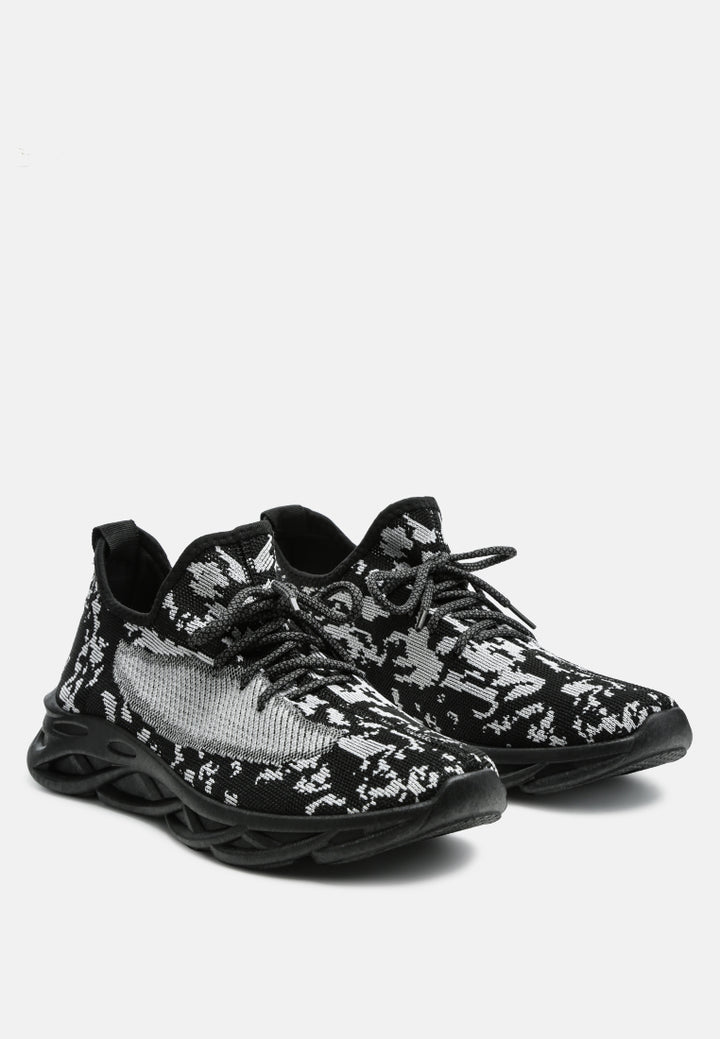 Trackon Knitted Running Sneakers