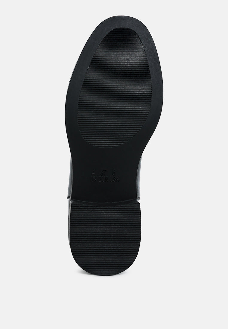 stacked heel chelsea boots by ruw#color_black