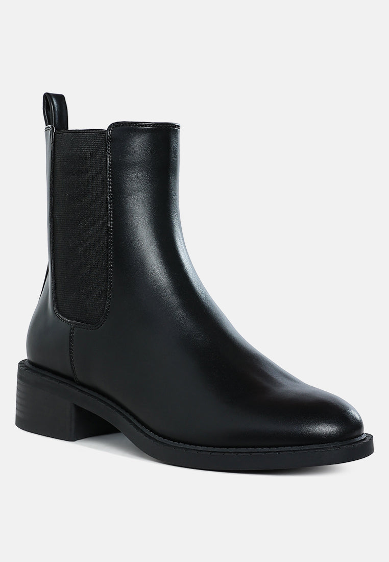 stacked heel chelsea boots by ruw#color_black