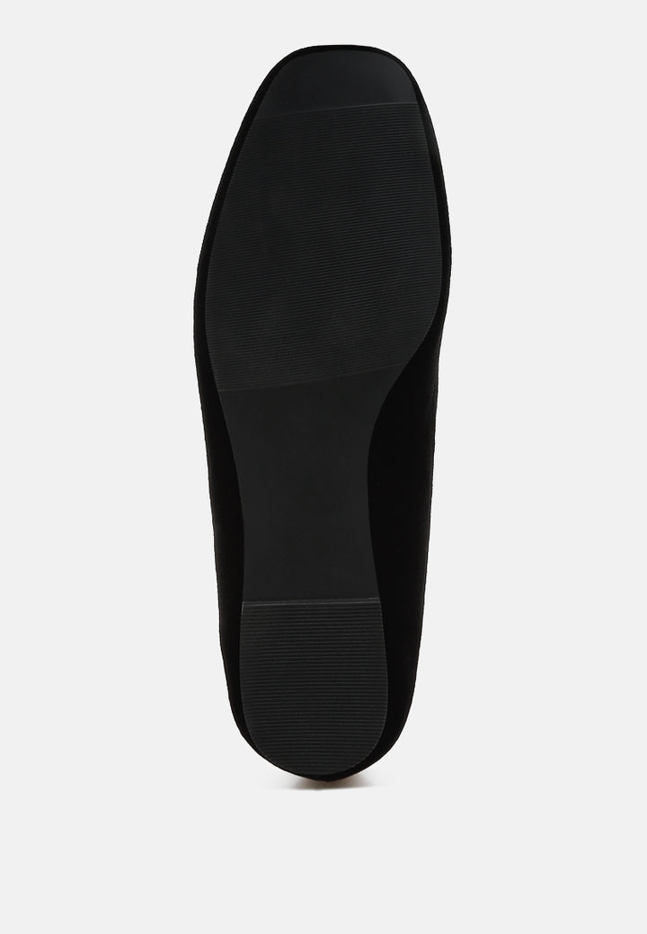 iconic tassel detail velvet loafers by ruw#color_black