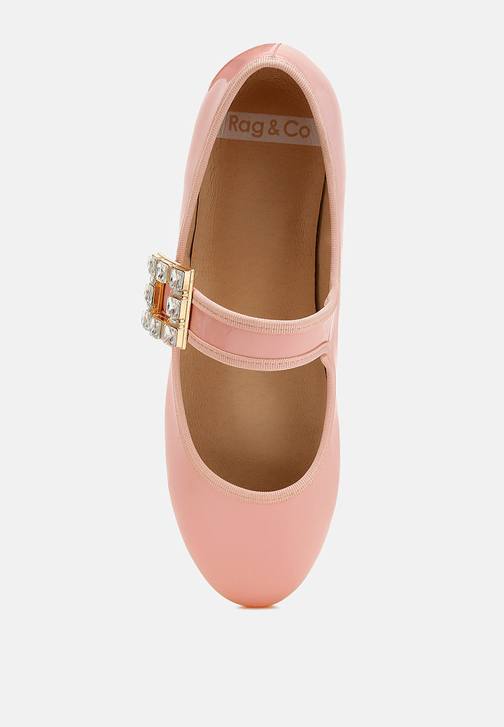 brooch mary jane sandals by ruw#color_pink