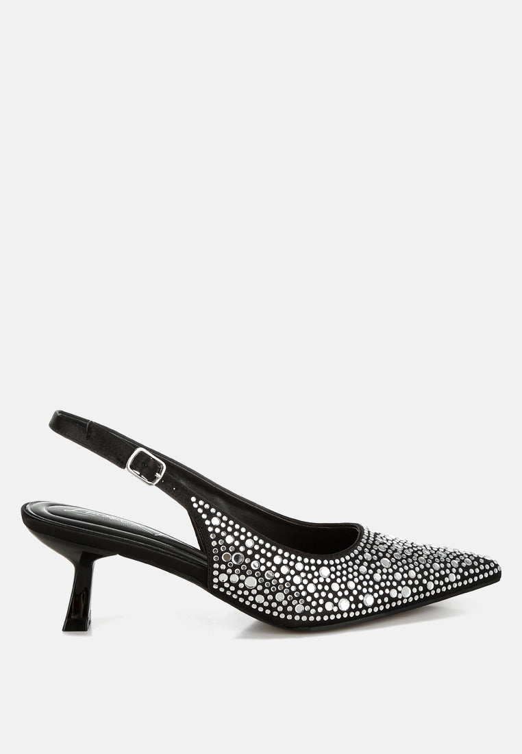 pointed toe rhinestone slingbacks by ruw#color_black