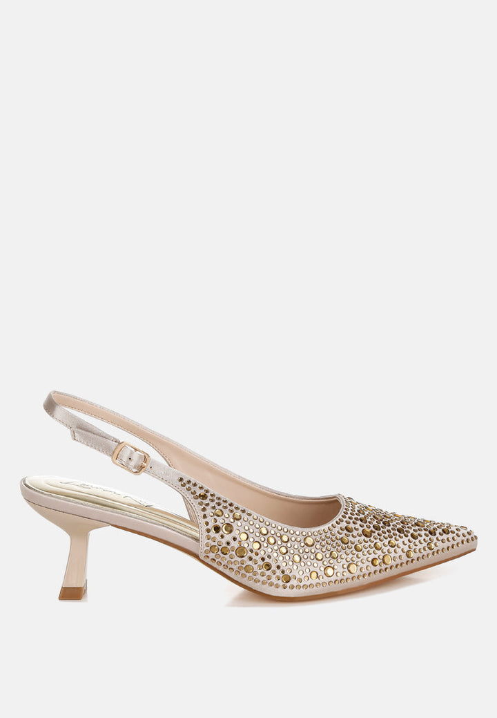 pointed toe rhinestone slingbacks by ruw#color_beige