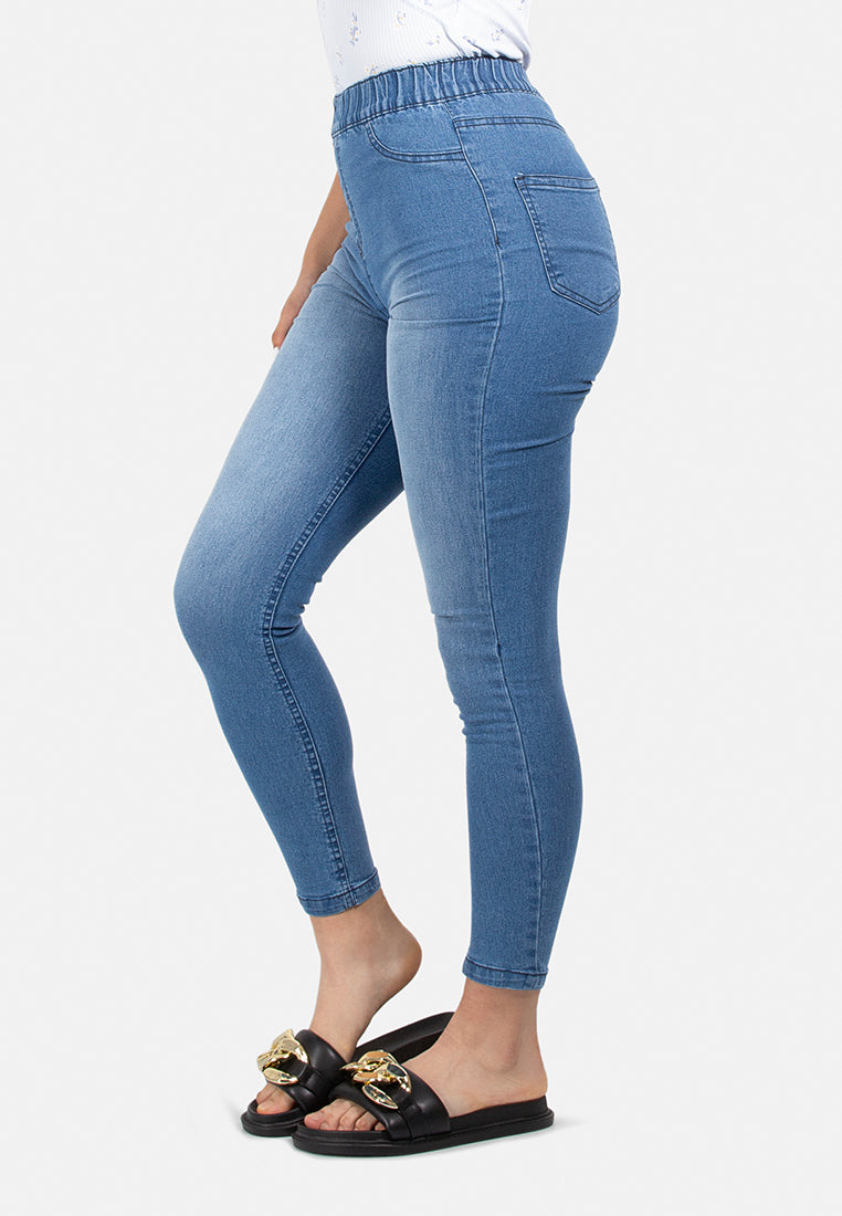 light blue washed denim jeggings#color_light-blue