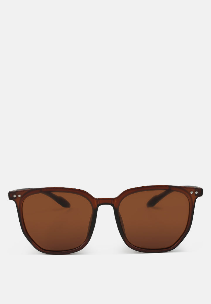 wayfarer full rim sunglasses by ruw#color_brown