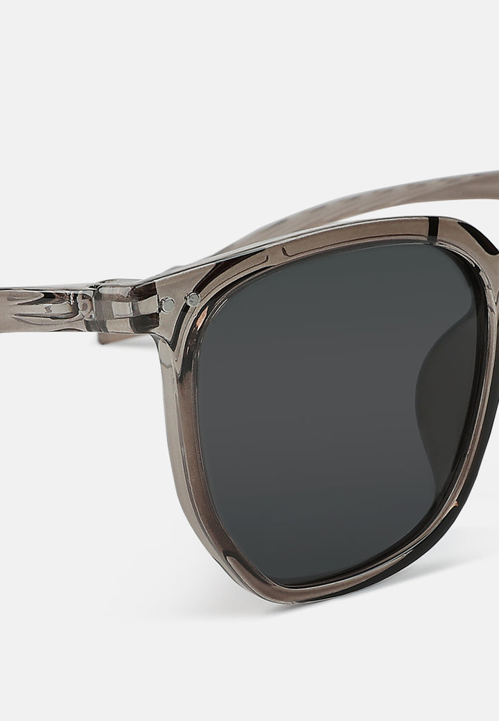 wayfarer full rim sunglasses by ruw#color_grey