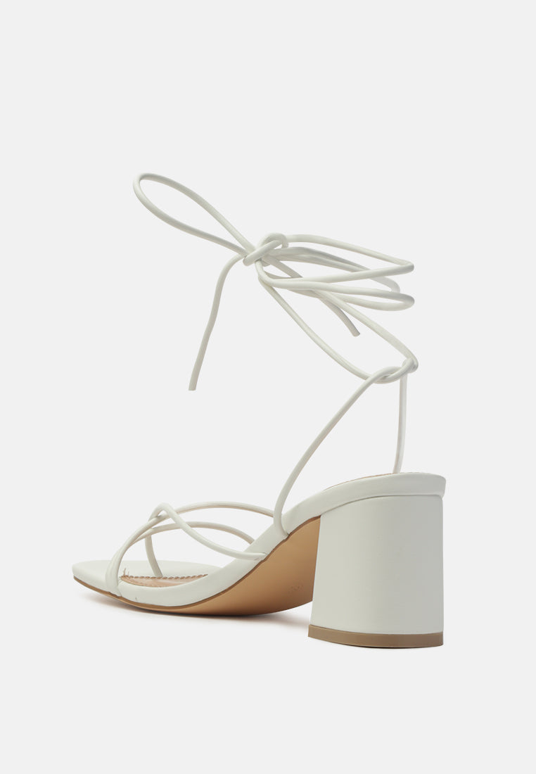 ahalya lace-up block heel sandals#color_white