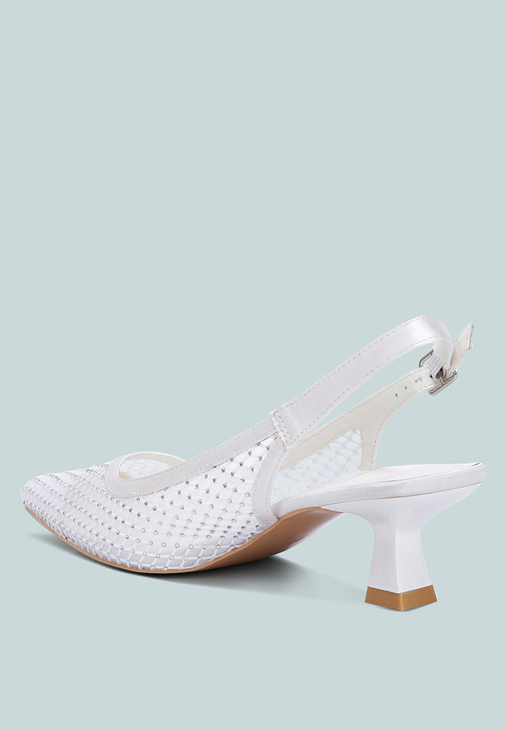 rhinestone slingback mules by ruw#color_white