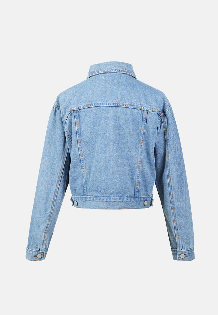 women's blue denim jacket#color_blue