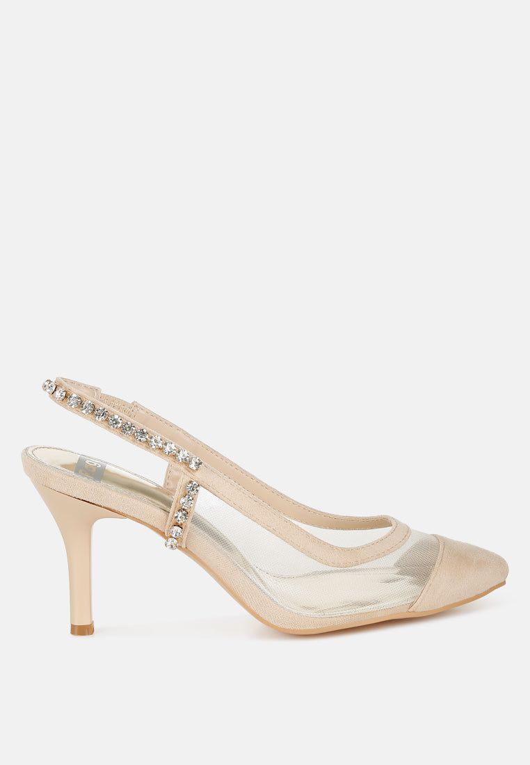 stiletto heel slingback sandals by ruw#color_beige