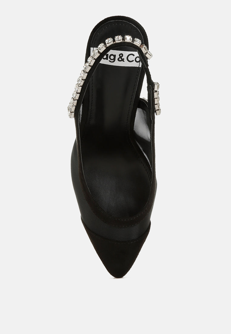 stiletto heel slingback sandals by ruw#color_black