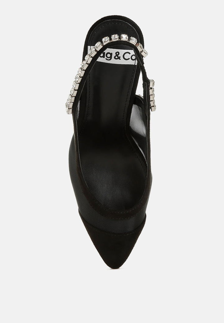 stiletto heel slingback sandals by ruw#color_black