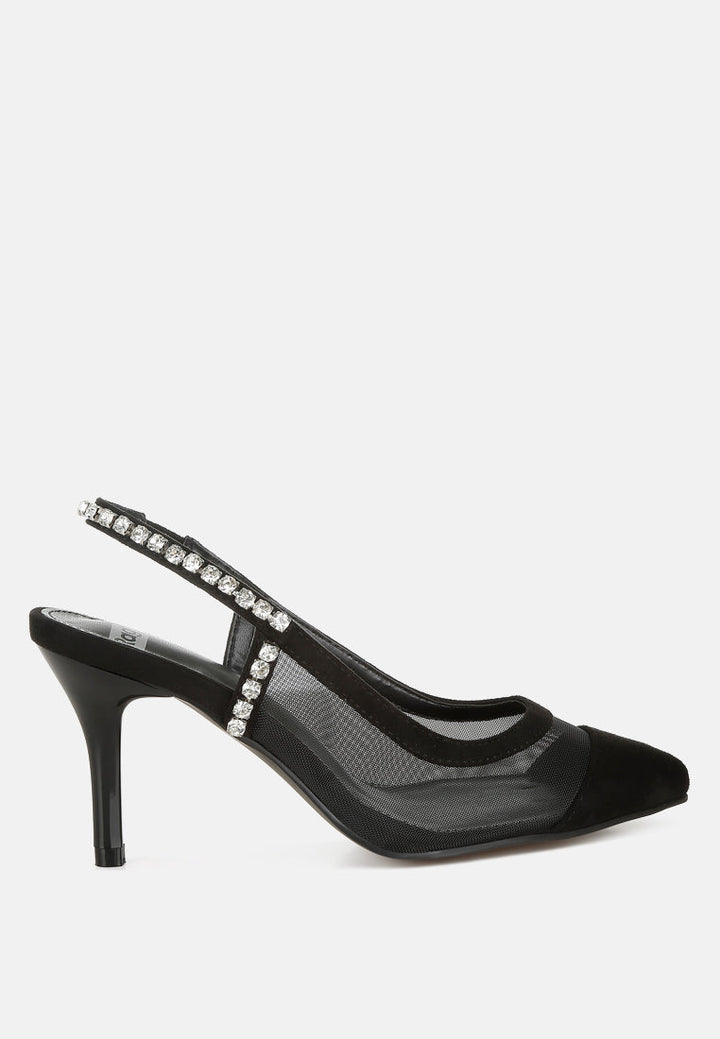 stiletto heel slingback sandals by ruw#color_black