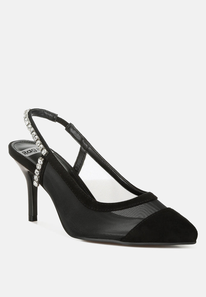 stiletto heel slingback sandals by ruw#color_black