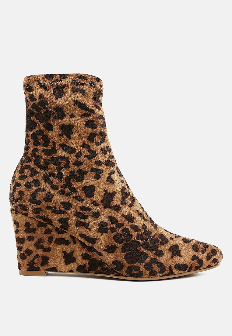microfiber wedge sock boots by ruw#color_leopard