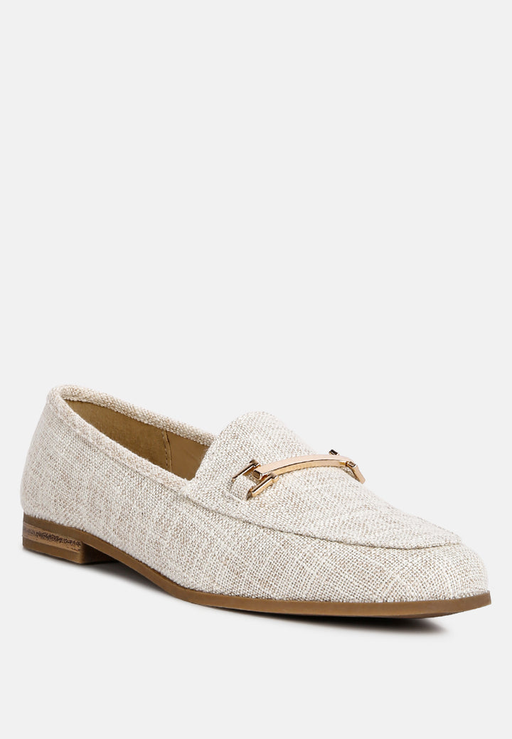 zaara solid faux suede loafers by ruw#color_beige