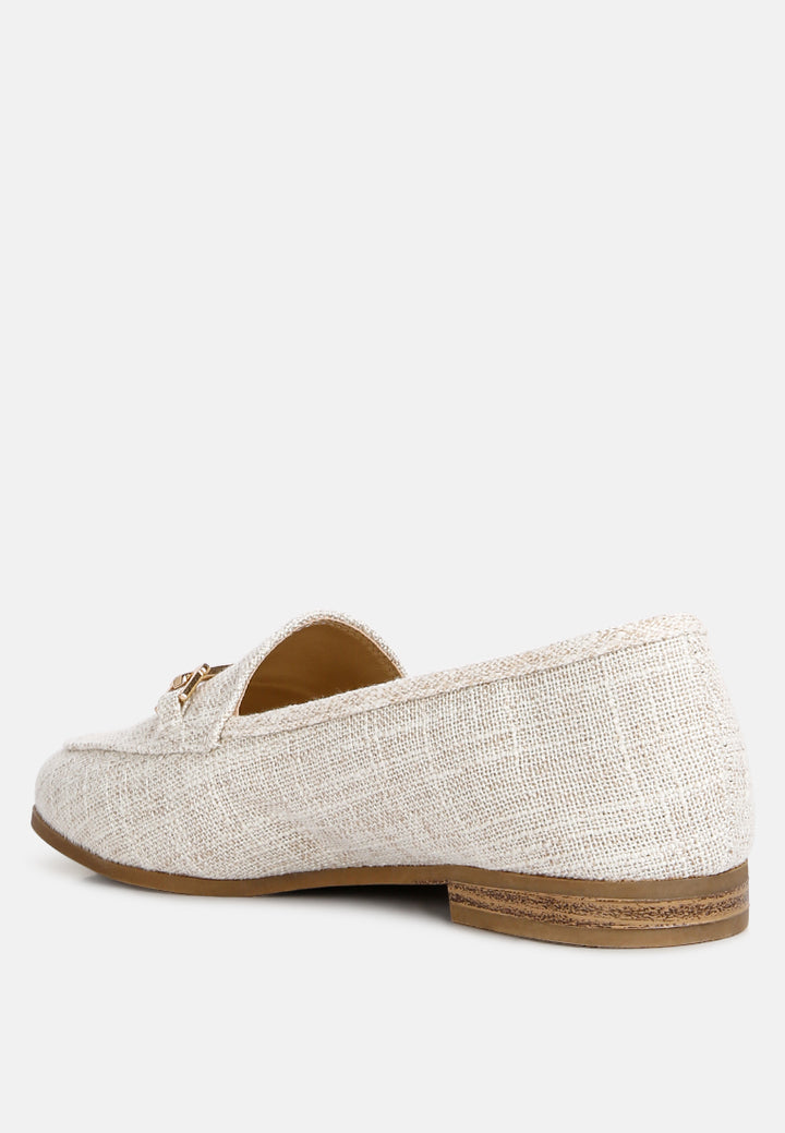 zaara solid faux suede loafers by ruw#color_beige
