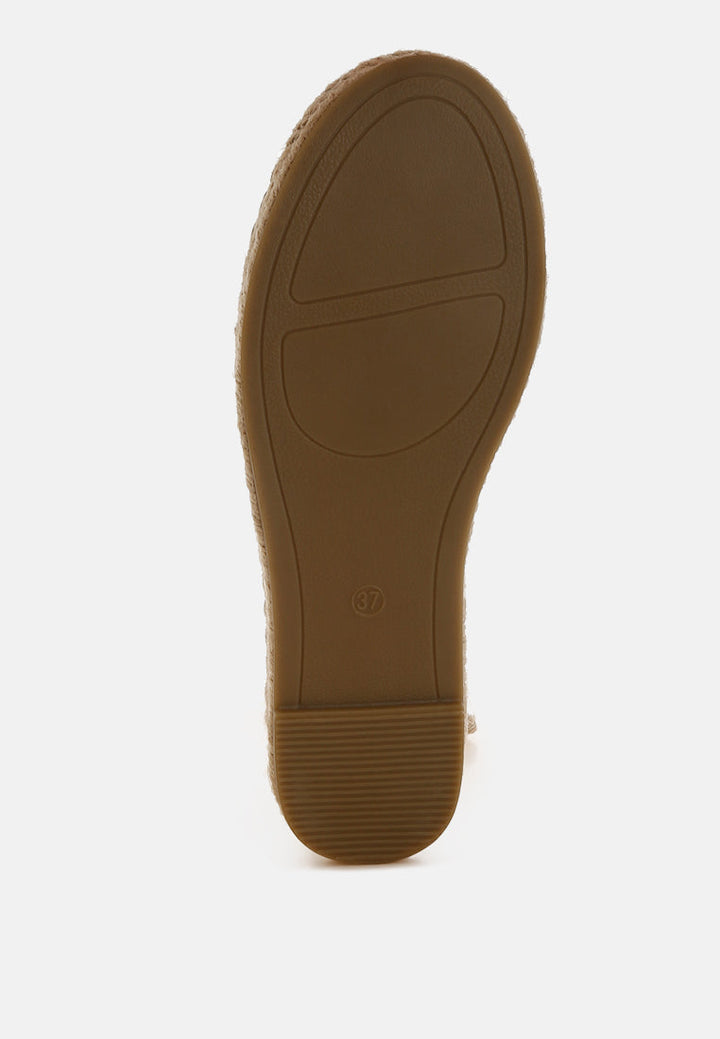 zayal metallic detachable lace espadrilles by ruw#color_gold