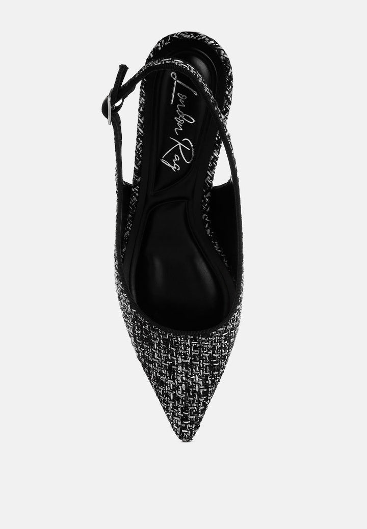 bouclã© slingback pumps by ruw#color_black