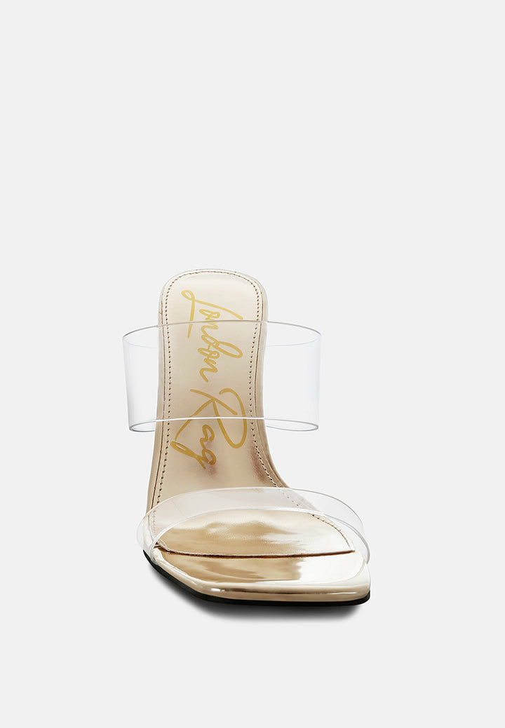 fantasy wedge heel clear sandals by ruw#color_gold