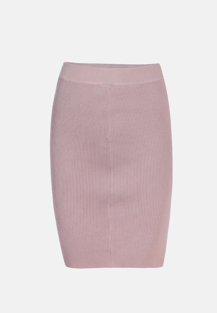 knitted pencil skirt#color_mauve
