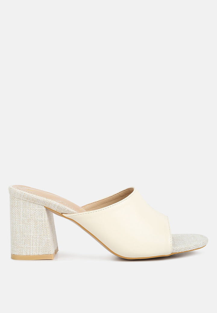 addie block heel slip on sandals by ruw#color_off-white