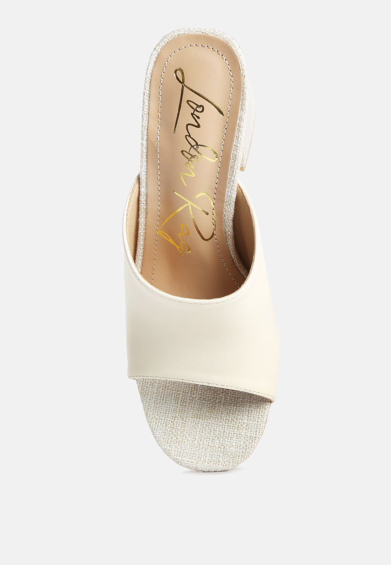 addie block heel slip on sandals by ruw#color_off-white
