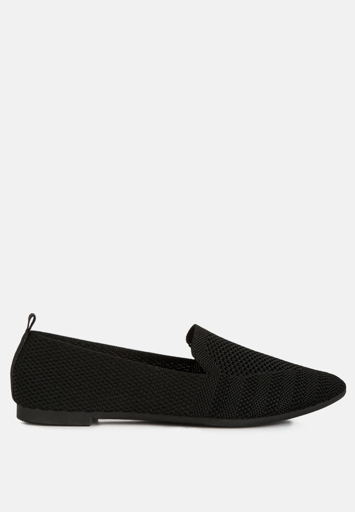 knit textile solid flats by ruw#color_black