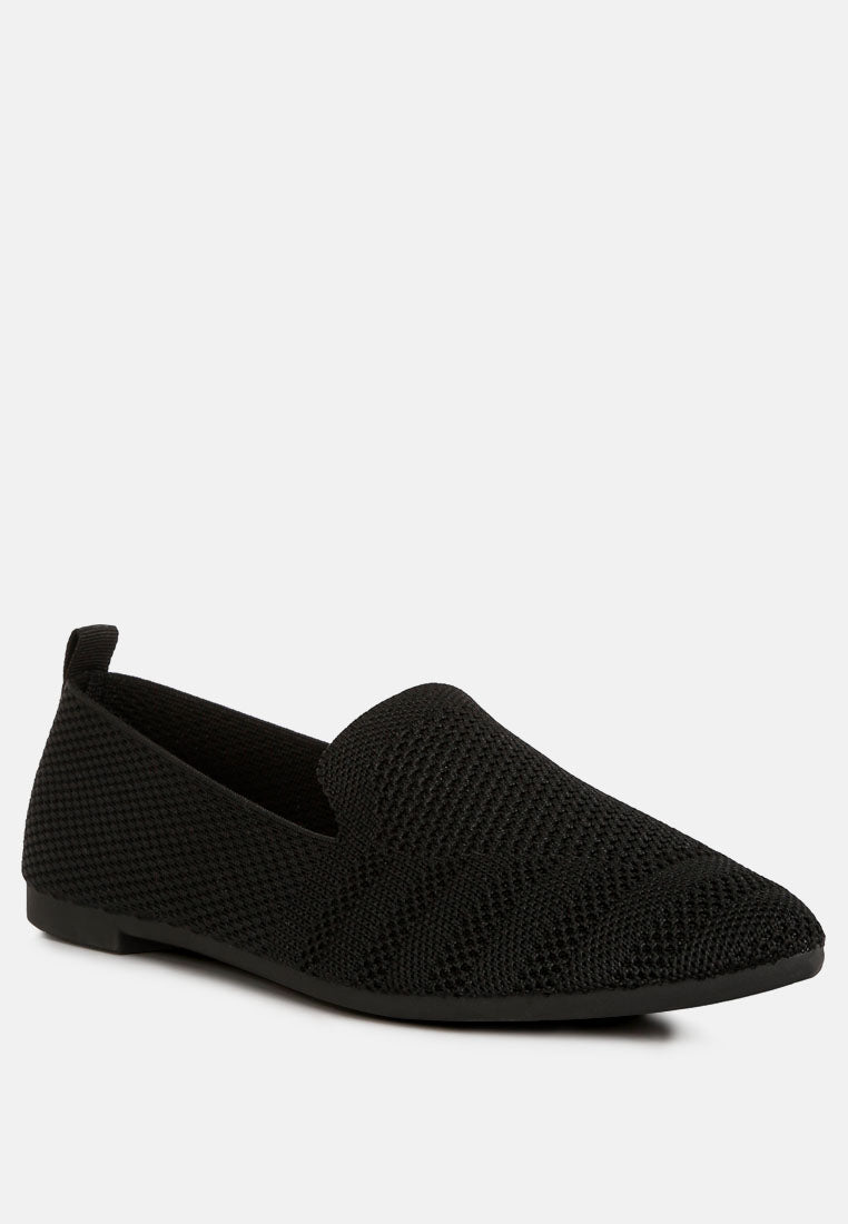knit textile solid flats by ruw#color_black