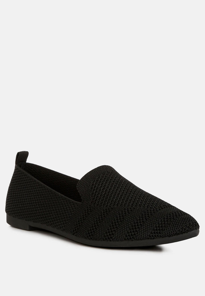 knit textile solid flats by ruw#color_black