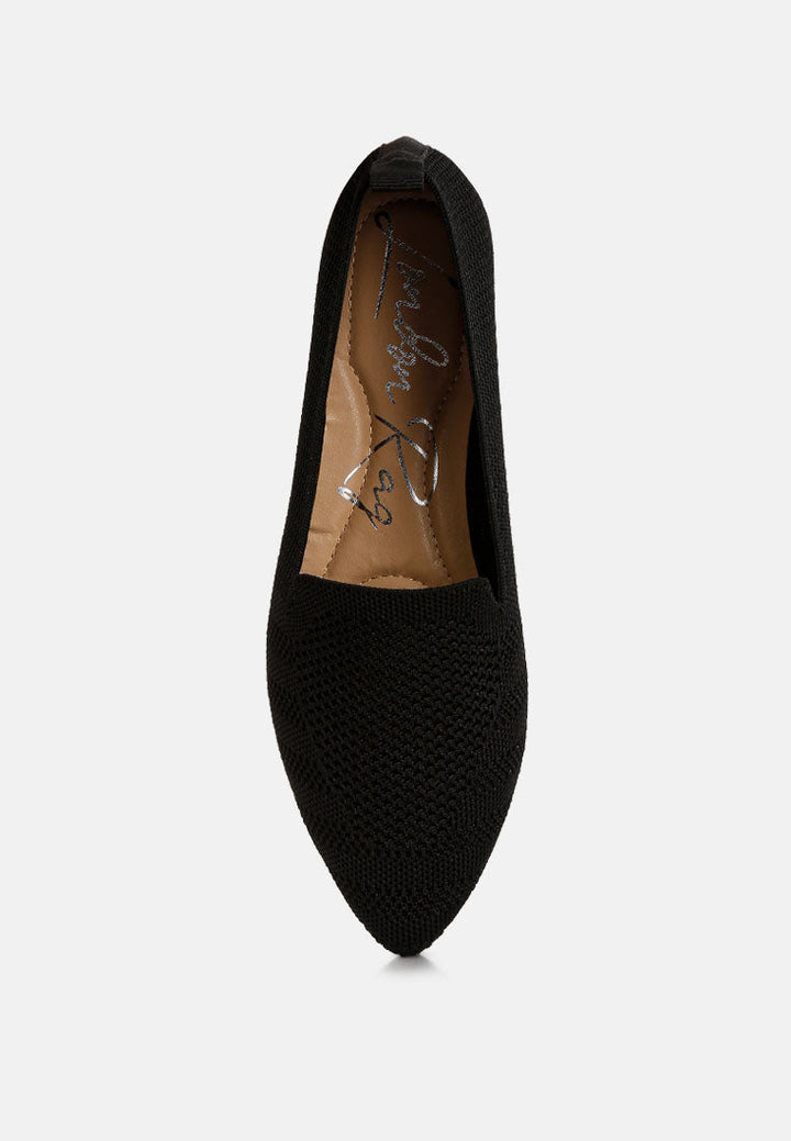 knit textile solid flats by ruw#color_black