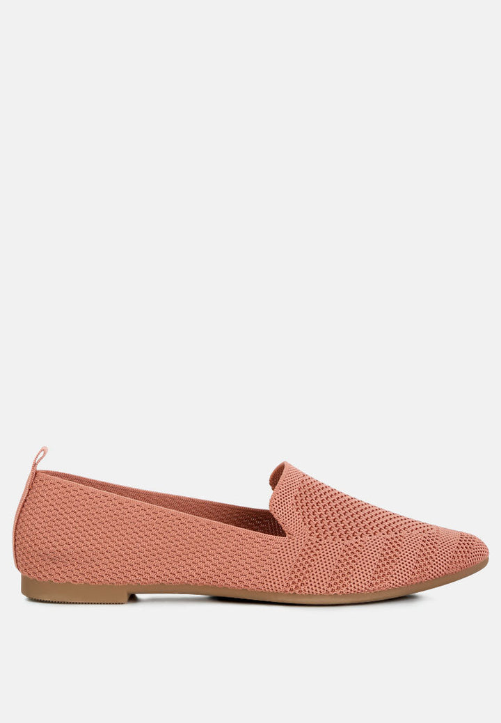 knit textile solid flats by ruw#color_pink