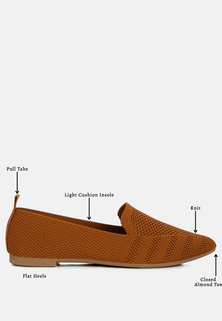 knit textile solid flats by ruw#color_tan