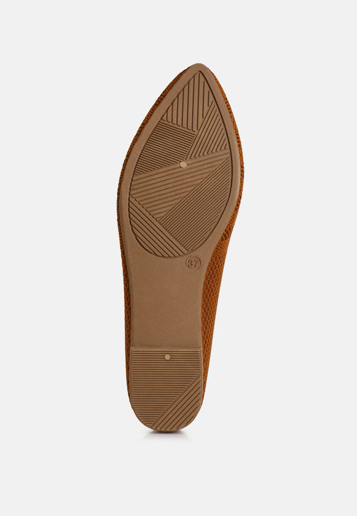 knit textile solid flats by ruw#color_tan