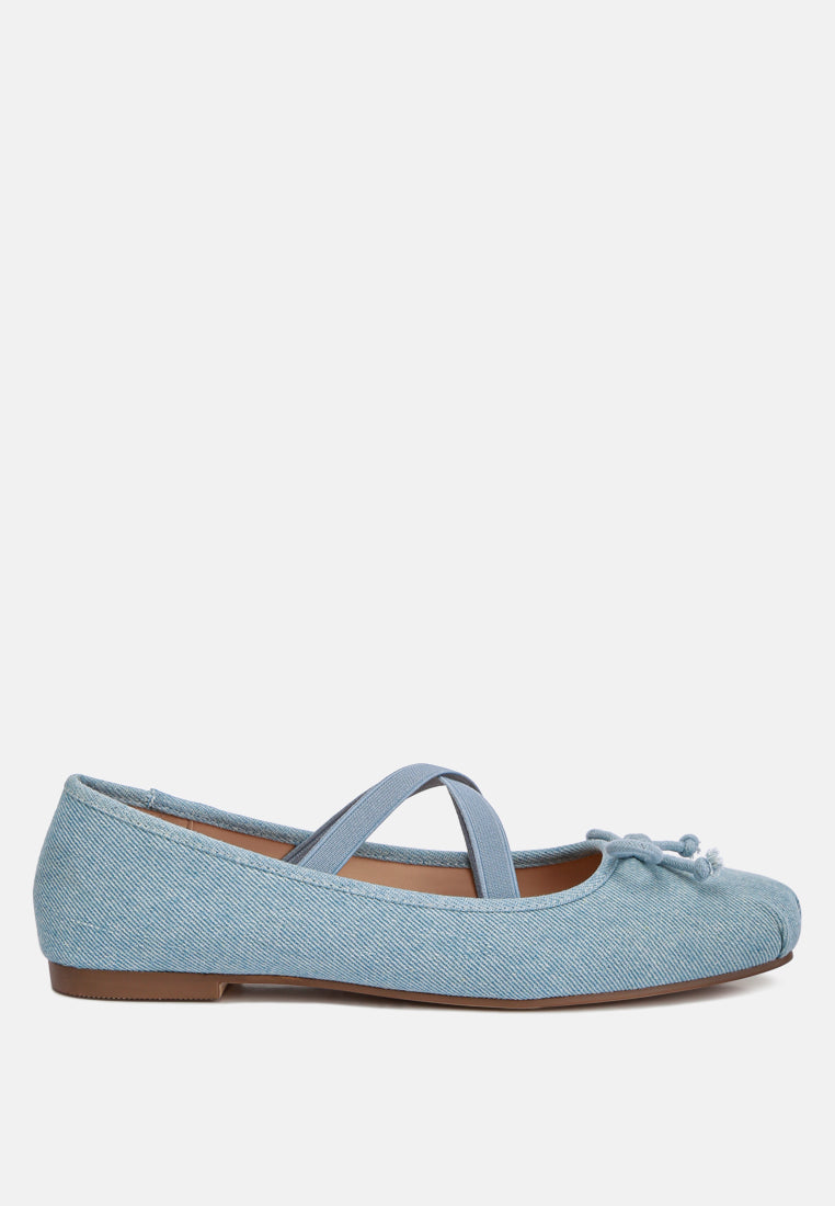 criss cross strap ballet flats by ruw#color_blue