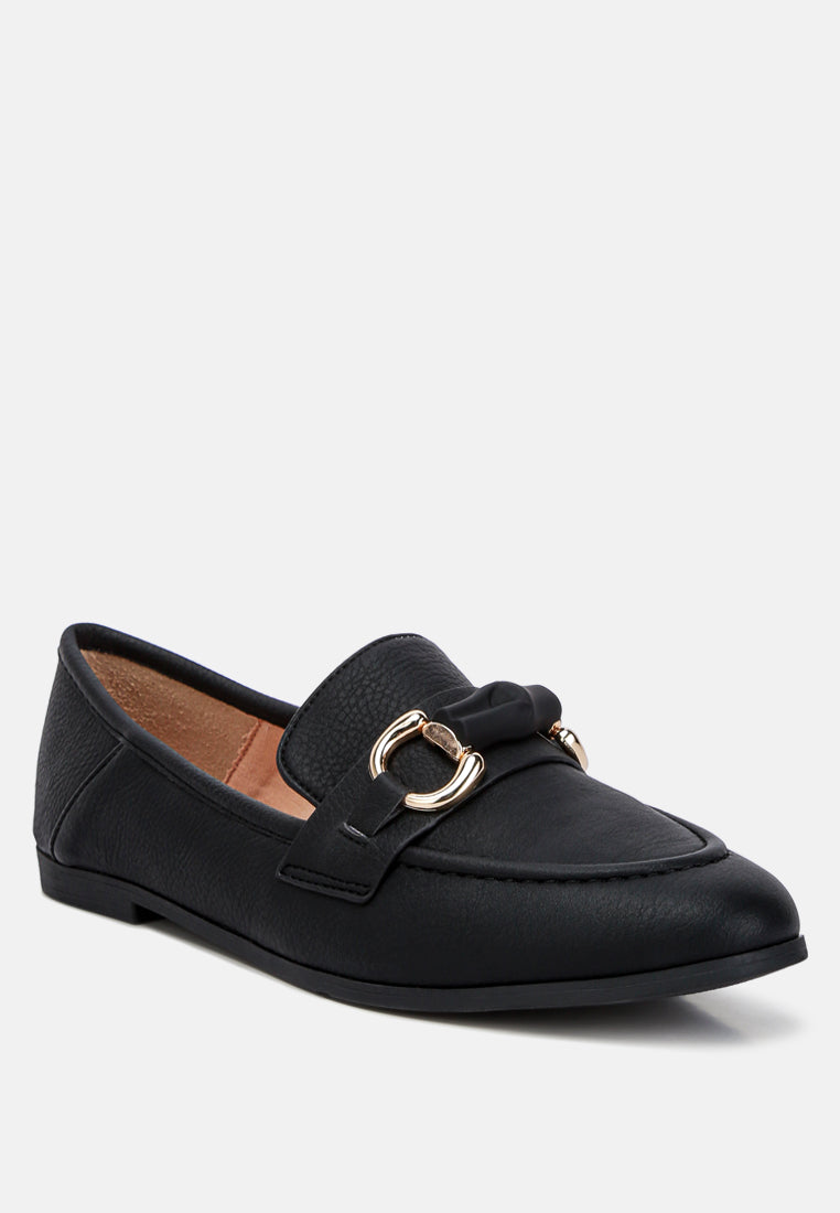 horsebit raffia loafers by ruw#color_black